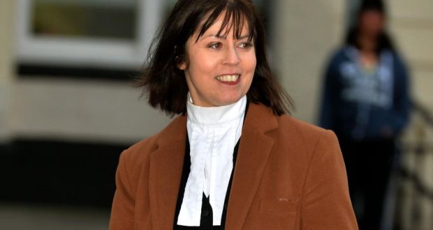 Úna Ní Raifeartaigh SC, counsel for the prosecution in Anglo trial. Photograph: David Sleator/The Irish Times