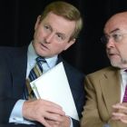 Taoiseach Enda Kenny and Minister for Education Ruairí Quinn. Photograph: Dara Mac Dónaill 