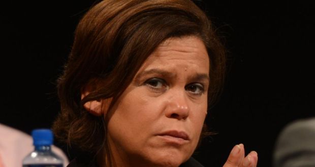 Sinn Féin deputy leader Mary Lou McDonald who said today elements within unionism had been calling - image