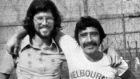 Former IRA man Brendan ‘The Dark’ Hughes , in Long Kesh prison with  Gerry Adams. Hughes featured in the oral history project. Photograph: Alan Lewis/Photopress  