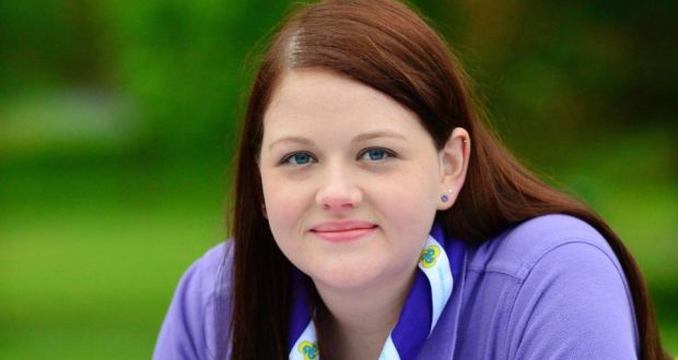 Millmount Girl Guides leader Sinead Crilly. Photograph: <b>Ciara Wilkinson</b> - image