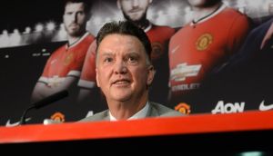 Louis van Gaal belieaves his experience at top European clubs in Spain and Germany will help him reshape Manchester United. Photograph:  Martin Rickett/PA 