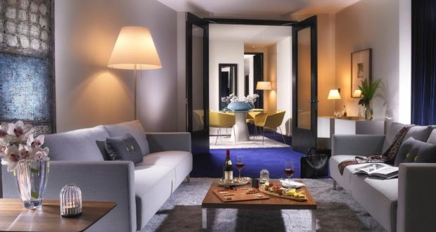 The presidential suite at Dublin’s Marker Hotel