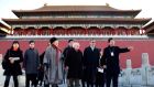 President Michael D Higgins and his wife  Sabina Higgins are shown around the Forbidden City in  Beijing. Photograph: Shane O’Neill/Fennell Photography