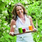  Beauty and health writer Liz Earle  who has written a new book on the benefits of juicing