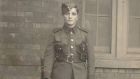 Michéal Martin’s father Paddy in an Irish Army uniform