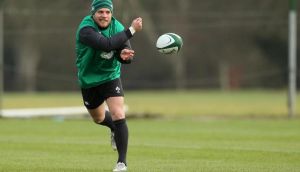 Ian Madigan, who may play at outhalf on Friday for the Wolfhounds, will be looking to bounce back after uncharacteristically missing four kicks against Wasps. Photograph: Ryan Byrne/Inpho