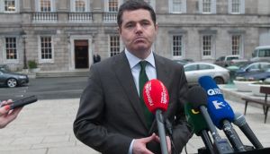  Minister for Transport Paschal Donohoe: he emphasised that the Government’s decision would be based on wider considerations than the price. Photograph: Gareth Chaney Collins