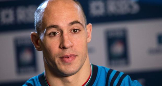 Italy captain Sergio Parisse rates the current Irish team very highly. Photograph:James Crombie - image