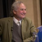 Richard Dawkins, who appeared at the Burke theatre, Trinity College on Tuesday at an event organized by the Origins Project Dialog in which they discuss Randomness and Uncertainty. Photograph: Fergal Phillips