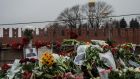 Thousands  march to commemorate Kremlin critic Boris Nemtsov, who was shot dead on Friday night, in central Moscow on Sunday. The crowd hold placards declaring ‘I am not afraid’. Photograph: Sergei Karpukhin/Reuters