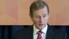 Taoiseach Enda Kenny, who the Sinn Féin leader Gerry Adams has accused  of demeaning the office of Taoiseach with his comments from the US suggesting Mr Adams has knowledge of sex abuse by IRA members that has not been passed to the authorities. 