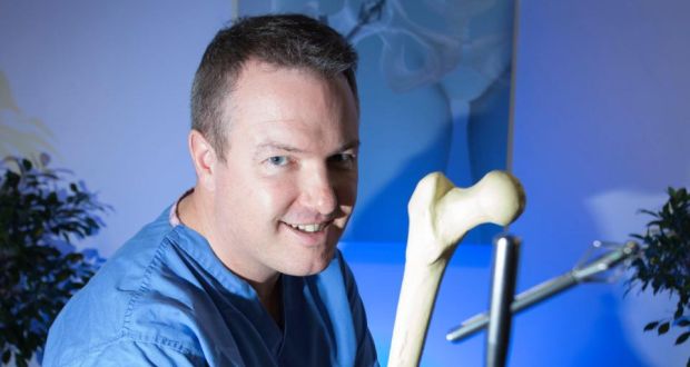 Dr Brian Thornes, X-Bolt Orthopaedics: . Photograph: Andres Poveda - image