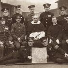 Irish PoWs in Giessen camp, Germany, during the first World War. Photograph: Humbolt University, Berlin. 