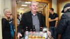 Christmas drinks: Seán Quinn, who emerged from bankruptcy in January, is back using his old Quinn Group office in Derrylin, Co Fermanagh. Photograph: Lorraine Teevan