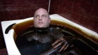 Bathing in black gold: spa treats customers in crude oil