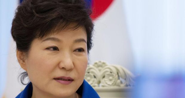 South Korea&#39;s president Park Geun-hye. Photograph: SeongJoon Cho/Bloomberg - image