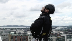 Up in the air: cleaning Dublin's Convention Centre