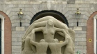 Stunning sand sculptures take shape in Dublin Castle