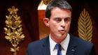 French prime minister Manuel Valls during a parliamentary debate on Wednesday about the migration crisis. Photograph: EPA/Ian Langsdon