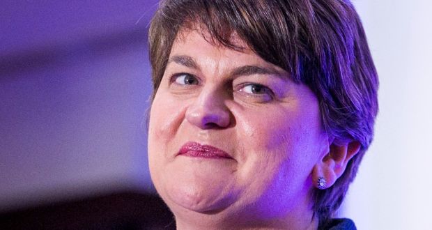 Stormont Finance Minister Arlene Foster. Photograph: Liam McBurney/PA Wire - image