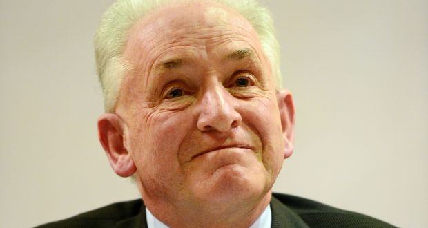 Fr Tony Flannery who celebrated Mass for his 70th birthday at the east Galway Killimordaly Community Centre in breach of a 2012 ban by the Vatican on his public ministry: “I feel free of the institution.” Photograph: Alan Betson