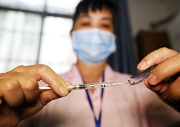   250,000 defective vaccines for children were sold in Shandong Province China leading to public outrage Photo: AFP / Getty 