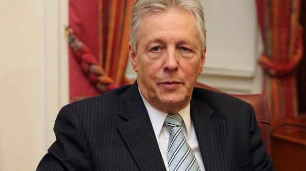   Peter Robinson, former prime minister and chief executive of the DUP in Northern Ireland. File Photo: Niall Carson / PA Wire 