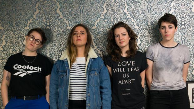MUSIC: The Pillow Queens write songs &#39;with charming familiarity&#39;.