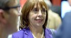  Róisín Shortall, Social Democrats, at the election count in the RDS. Photograph: Eric Luke.