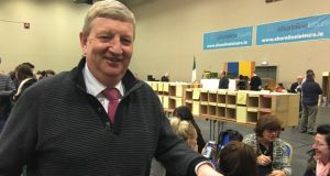 Fianna Fáil’s Cllr Pat Casey has taken  a seat for the party in Wicklow. Photograph: Carl O’Brien. 