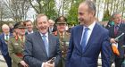 A deal on government has been a long time coming between Fine Gael leader and acting Taoiseach Enda Kenny (left) and Fianna Fáil leader Micheal Martin. Photograph: Barbara Lindberg