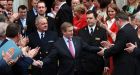 An Taoiseach Enda Kenny leaving the Dáil after the vote. Photograph:  Nick Bradshaw