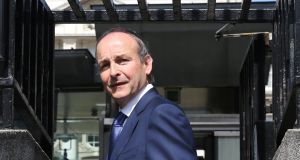 Fianna Fáil leader Micheál Martin. Photograph: Gareth Chaney/Collins