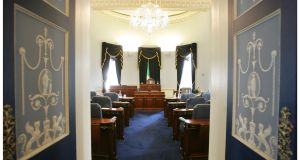 Senators will argue on Wednesday that there is no constitutional impediment to the summoning of a Seanad  with 49, rather than 60, members. File photograph: Alan Betson/The Irish Times