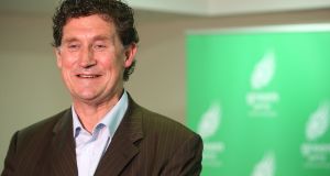 Green Party leader Eamon Ryan announces that the party had voted in support of the proposed programme for government. Photograph: Sam Boal/RollingNews.ie