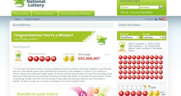 check irish lotto numbers