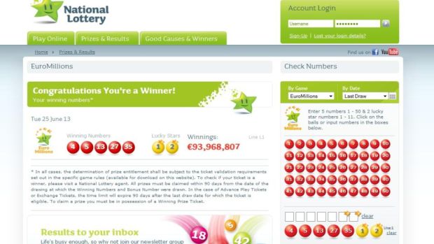 check euro lotto results