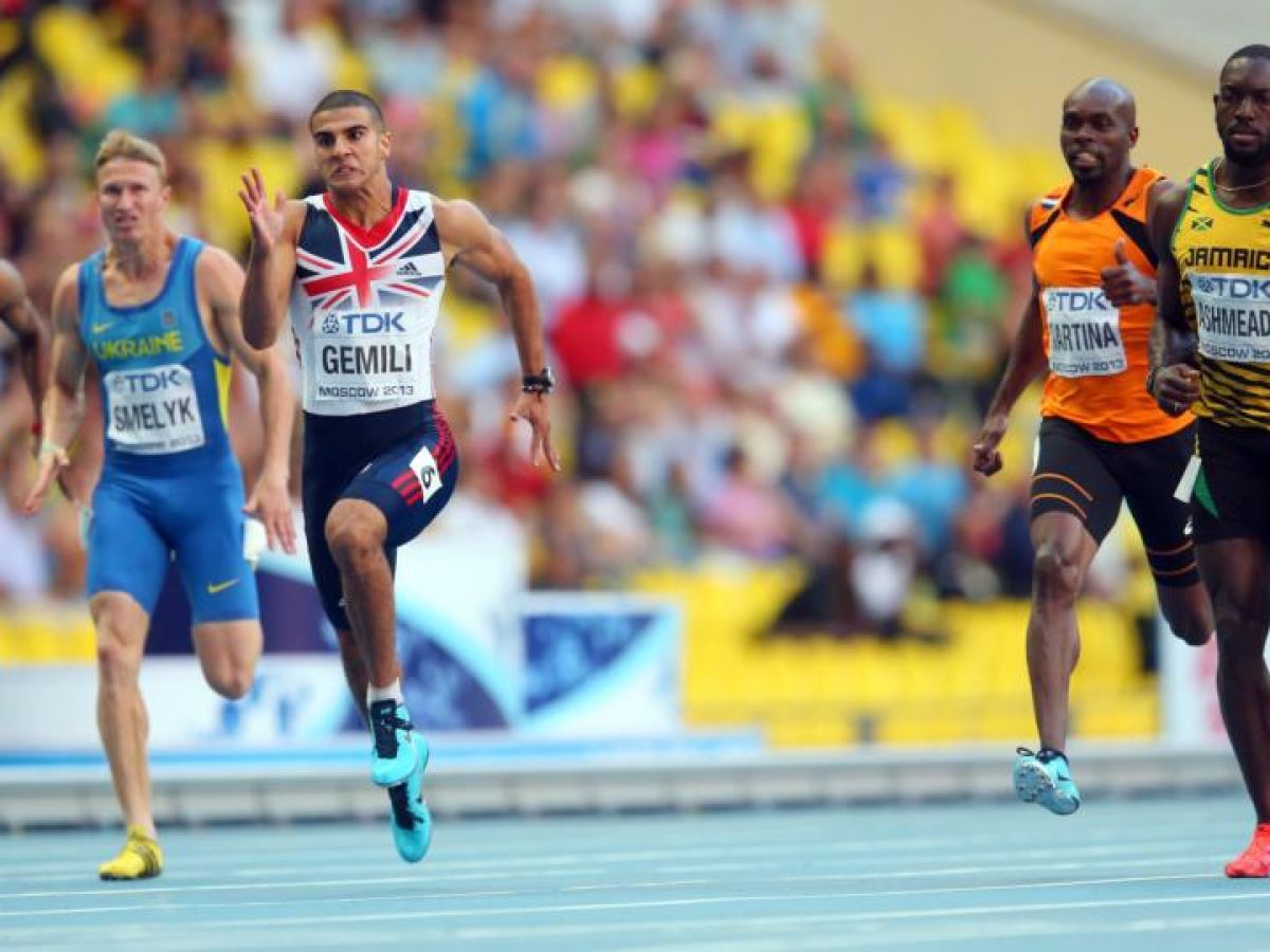 Britain S Adam Gemili Breaks New Ground In Moscow