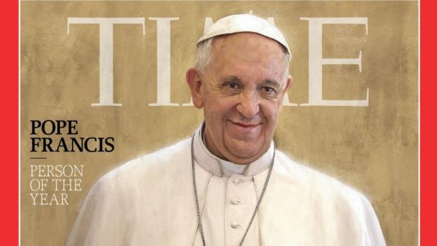 Pope Francis Named Time Magazine Person Of The Year