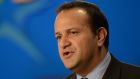 Leo Varadkar said he plans to legislate next year for the introduction of a roadside device to test for drug impairment by either illicit or legal drugs. Photograph: Alan Betson/The Irish Times