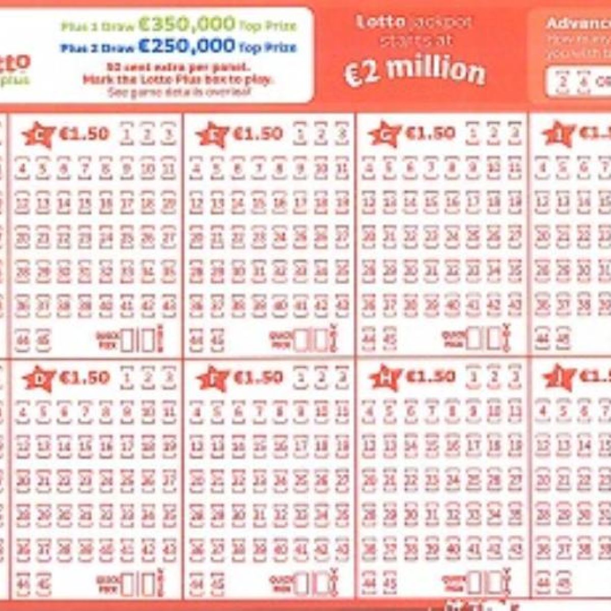 3 most popular irish lotto numbers