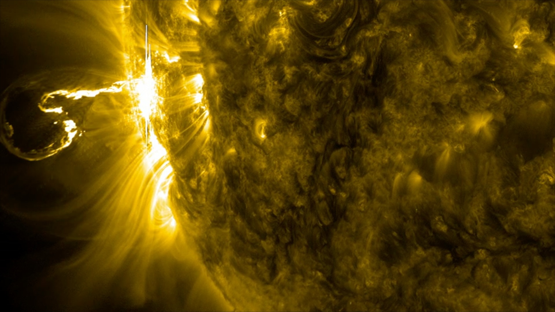 NASA captures latest solar flare spectacular