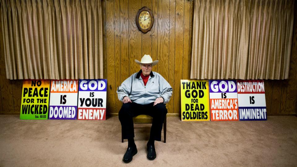 Westboro Baptist Church Founder Fred Phelps Dies