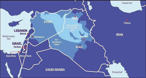 Middle East Map Isis Isis axis: Shifting power in the Middle East