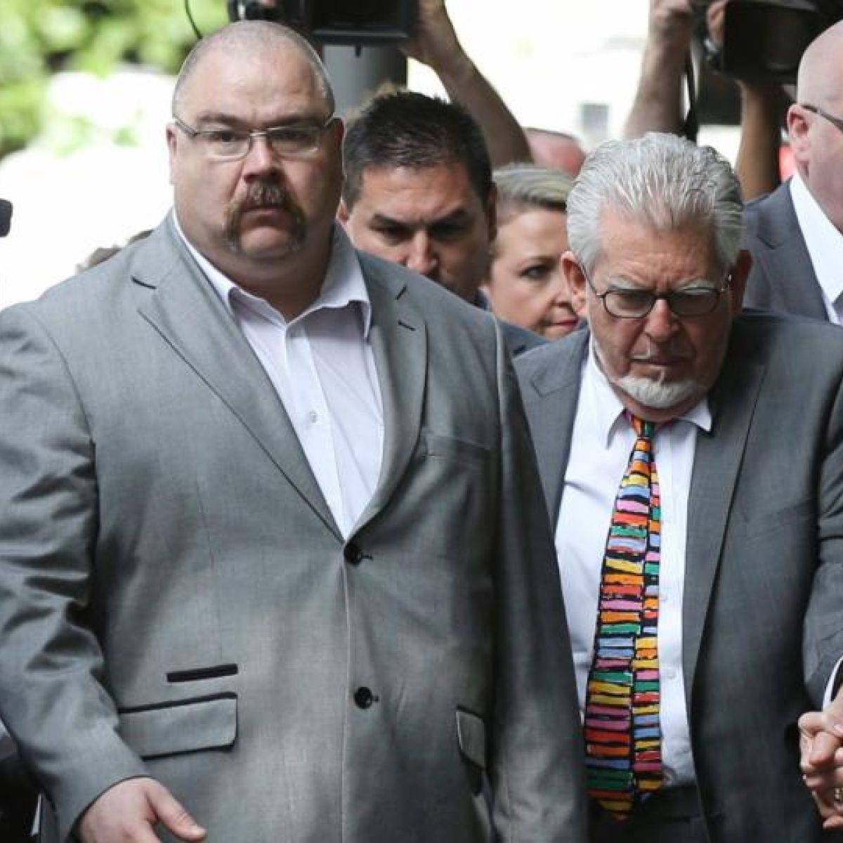 Little Nieces - Rolf Harris won't face trial over 'sexual images'