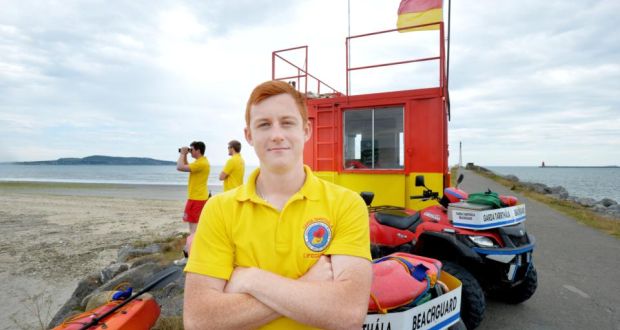 Behind The News Oisín Corrigan Lifeguard On Dollymount