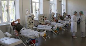 ukraine blood donation confront alleged russia role germany over donate