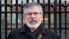 Sinn Féin president Gerry Adams has been criticised for comments in which he referred to unionists as ‘bastards’. Photograph: Gareth Chaney/Collins.
