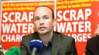 An Irish Times/Ipsos MRBI poll showing that less half of households intend to pay the water charges has been described as “disastrous” news for the Government,  Socialist Party TD Paul Murphy has said. Photograph: Alan Betson/The Irish Times